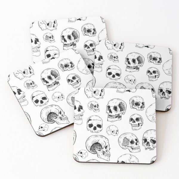 Item preview, SKULL SKETCH SURFACE PATTERN designed and sold by HowreSketch.