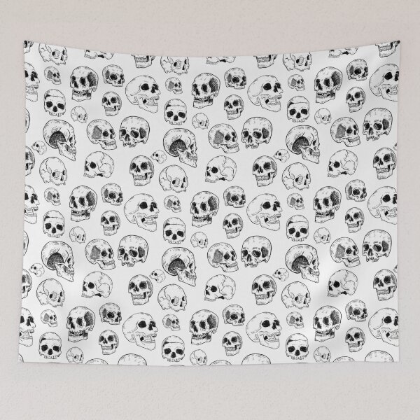 Item preview, SKULL SKETCH SURFACE PATTERN designed and sold by HowreSketch.