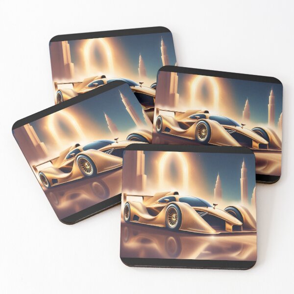 Item preview, Epic Gold Sports Race Car Design designed and sold by Saffia Publishing House.