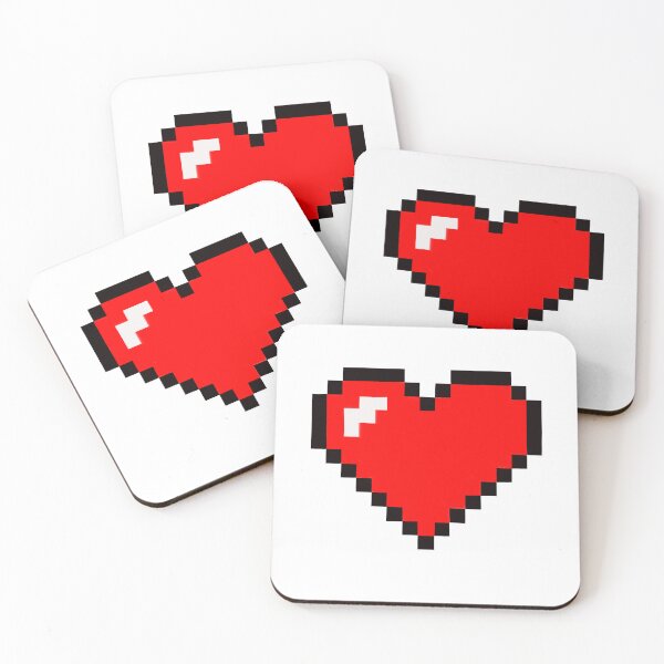 Item preview, pixel heart designed and sold by harriiiboo.