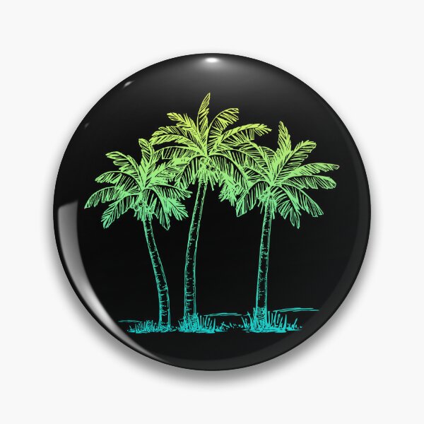 Item preview, Sunlit Canopy: Elevate Your Look with Bright Palm Tree Silhouettes designed and sold by Sun Sand & Sea Art.
