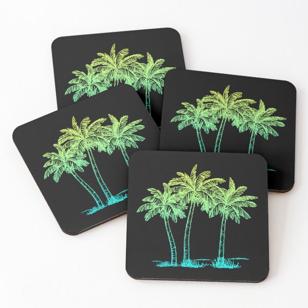 Item preview, Sunlit Canopy: Elevate Your Look with Bright Palm Tree Silhouettes designed and sold by Sun Sand & Sea Art.