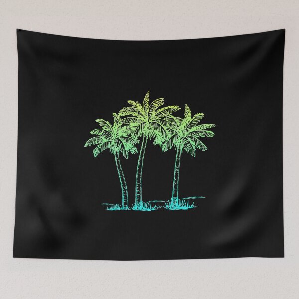 Item preview, Sunlit Canopy: Elevate Your Look with Bright Palm Tree Silhouettes designed and sold by Sun Sand & Sea Art.
