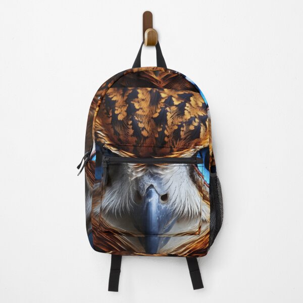 Item preview, Stunning owl closeup portrait with blue eyes designed and sold by dcrc.