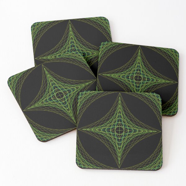 Item preview, Rectangular Pattern #4 Morph C [15478-Greens-BB] designed and sold by LottMultimedia.