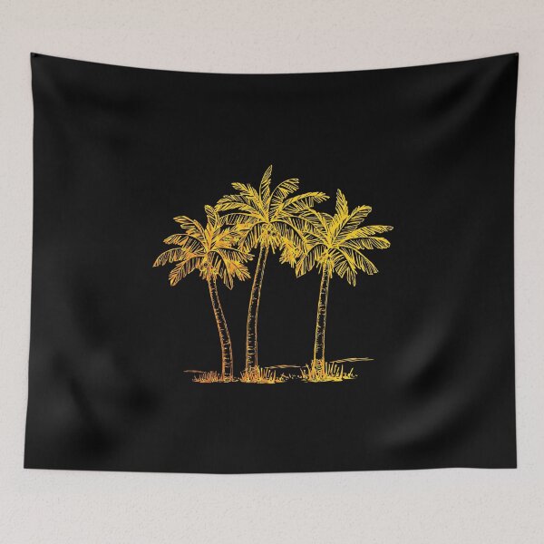 Item preview, Sunshine & Palms: Unveiling our Radiant Palm Tree Artistry! designed and sold by Sun Sand & Sea Art.