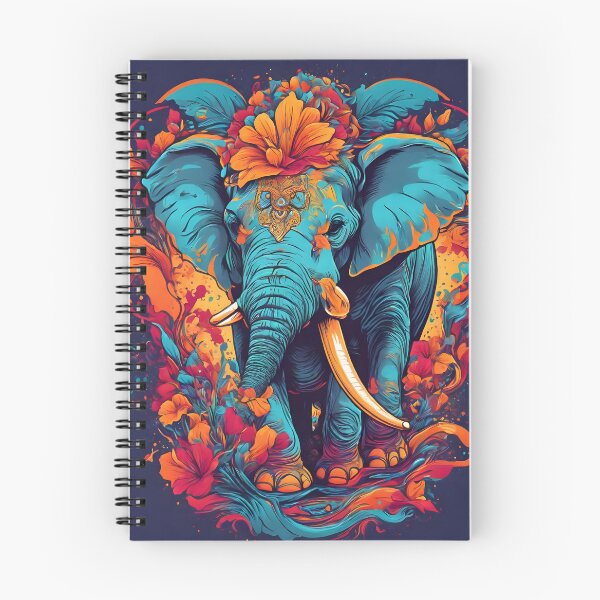 Item preview, Psychedelic Elephant designed and sold by WANBASTEN.