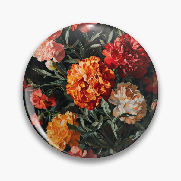 Item preview, Renaissance Carnation Bouquet - Floral Pattern designed and sold by HAL2501.