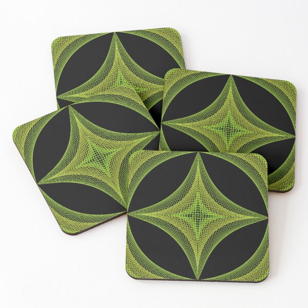 Item preview, Rectangular Pattern #4 Morph C [15745-Greens-BB] designed and sold by LottMultimedia.