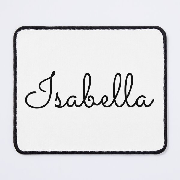 Item preview, Writing Isabella Name Label designed and sold by NormadWorld.