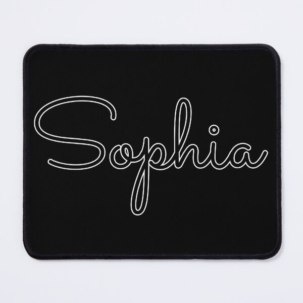 Item preview, Writing Sophia Name Label (Black) designed and sold by NormadWorld.