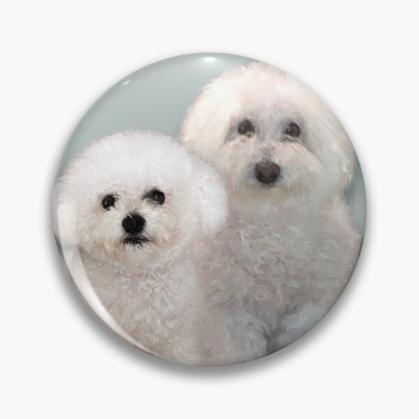 Item preview, Two Cute White Dogs designed and sold by Sharilea.