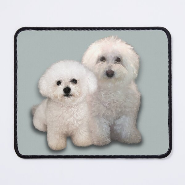 Item preview, Two Cute White Dogs designed and sold by Sharilea.