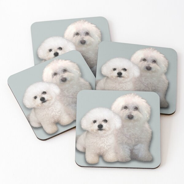 Item preview, Two Cute White Dogs designed and sold by Sharilea.