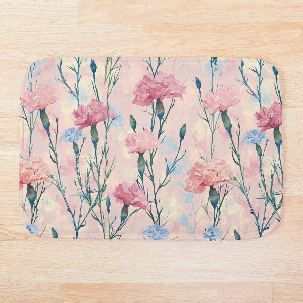Item preview, Soft Pastel Carnations - Floral Pattern designed and sold by HAL2501.