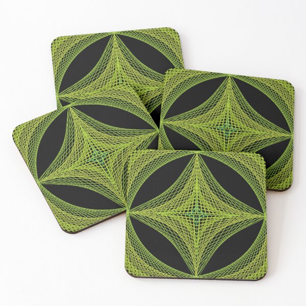 Item preview, Rectangular Pattern #4 Morph C [15826-Greens-BB] designed and sold by LottMultimedia.