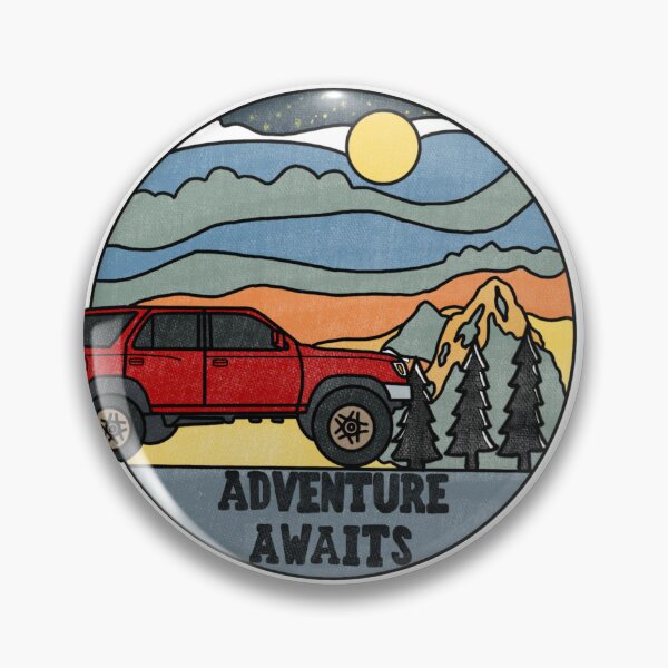 Item preview, Adventure Awaits 3rd Gen 4Runner designed and sold by PurpleManDesign.