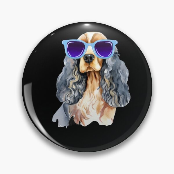 Item preview, Cute Cocker Spaniel Wearing Sunglasses designed and sold by TheAnimalZ00.