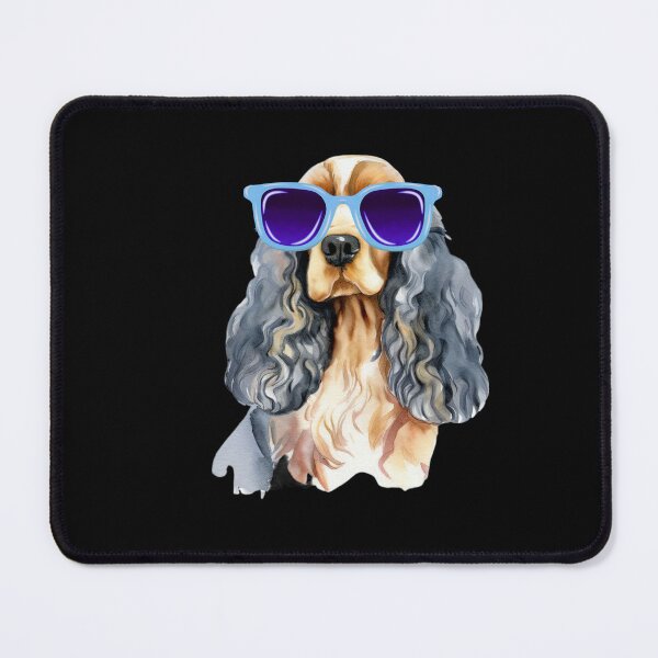 Item preview, Cute Cocker Spaniel Wearing Sunglasses designed and sold by TheAnimalZ00.