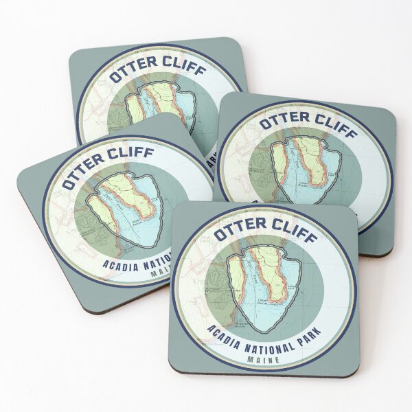 Item preview, Acadia Souvenir Map - Otter Cliff designed and sold by Willz Designz.