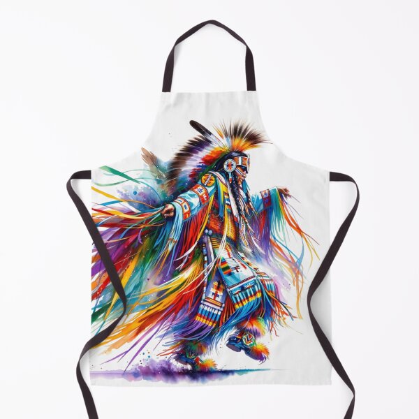 Item preview, Native American Grass Dancer designed and sold by Blue Raven Designs.
