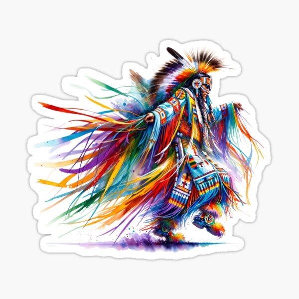 Item preview, Native American Grass Dancer designed and sold by Starr01.