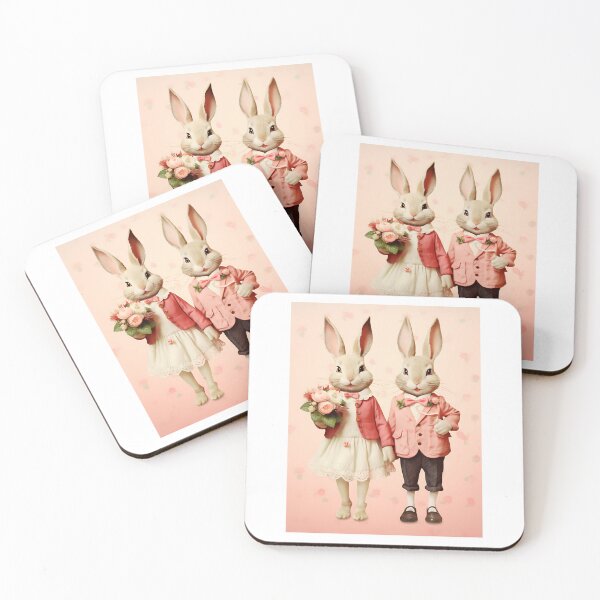 Item preview, Ballad of the Bunnies - A Symphony of Sentiment in Vintage Valentine Vignettes designed and sold by Silver Medal.