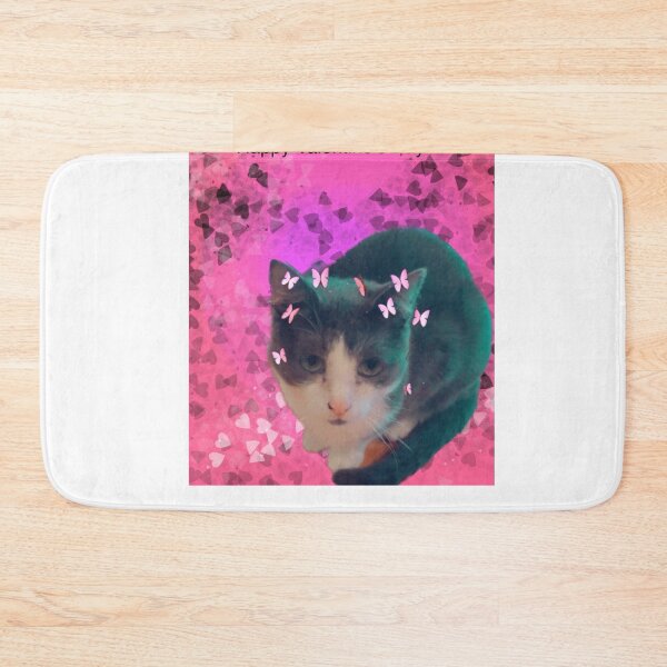 Item preview, Happy Valentine’s Day kitten  designed and sold by NightSky-Design.