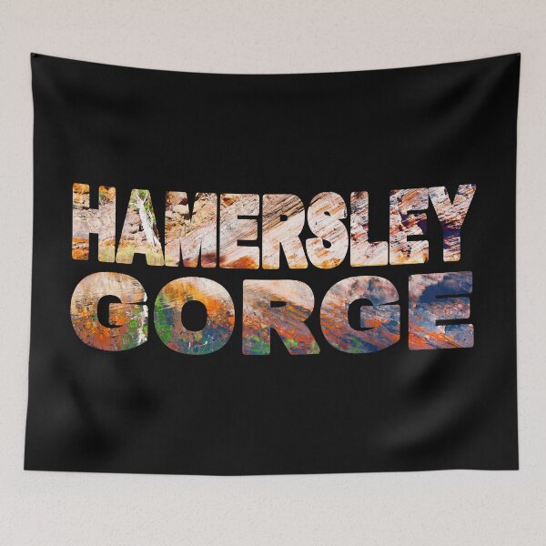Item preview, HAMERSLEY GORGE - Karijini Western Australia Layered Rock designed and sold by Adam Gormley.