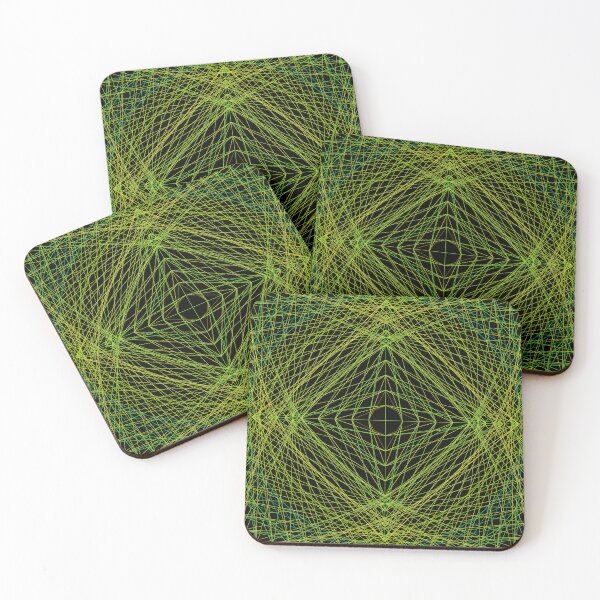 Item preview, Rectangular Pattern #4 Morph C [16278-Greens-BB] designed and sold by LottMultimedia.