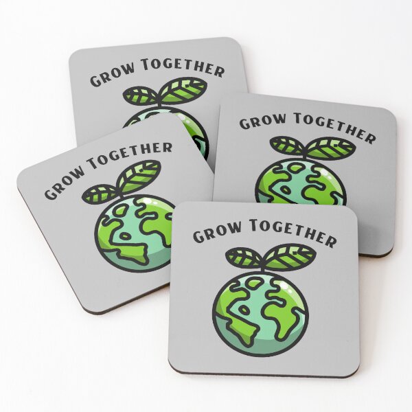 Item preview, Grow Together - Earth designed and sold by ClickArtProduct.