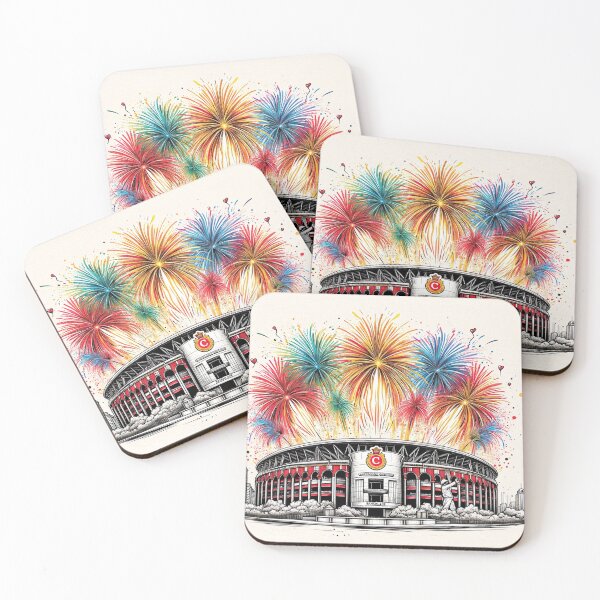 Item preview, M. Chinnaswamy Stadium, Bangalore, Single Line Watercolour designed and sold by ArtfulMiller.