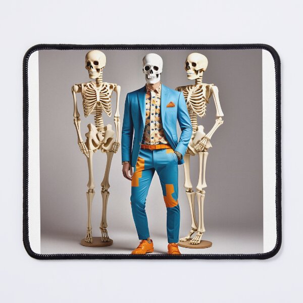 Item preview, "Stylish Skeletal Spread: Trendy Threads and Poses" designed and sold by Superbdeal.