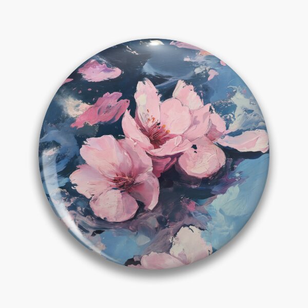 Item preview, Cherry Blossom Stream Seamless - Floral Pattern designed and sold by HAL2501.