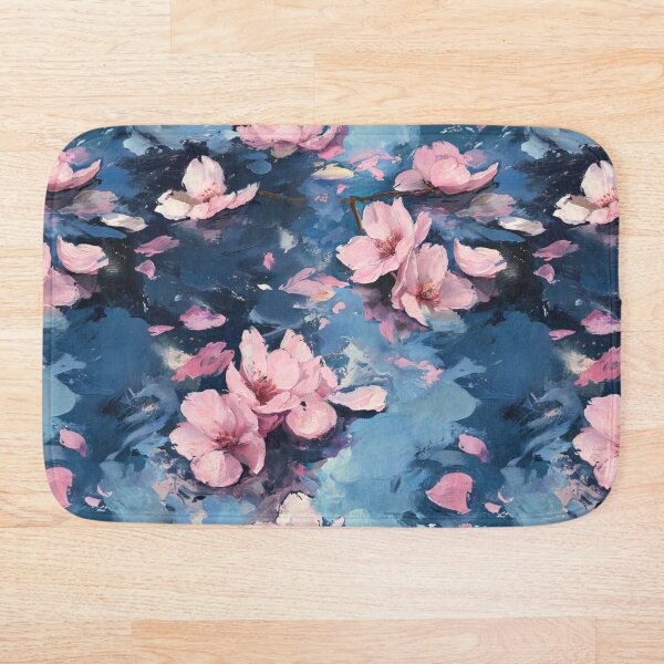 Item preview, Cherry Blossom Stream Seamless - Floral Pattern designed and sold by HAL2501.