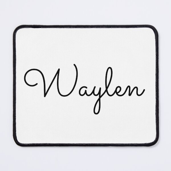 Item preview, Writing Waylen Name Label designed and sold by NormadWorld.