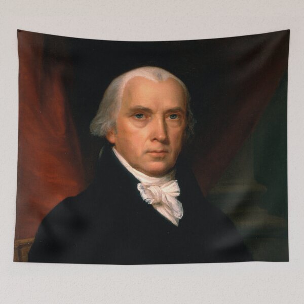 Item preview, Official Presidential Portrait of James Madison by John Vanderlyn, 1816 designed and sold by romeobravado.