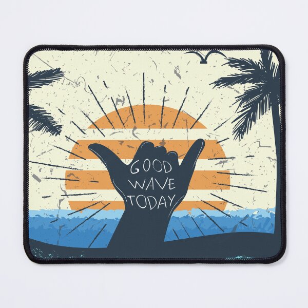 Item preview, Sun, Palm Tree, Ocean, Sea - Dood Wave Today designed and sold by DesignNIO.