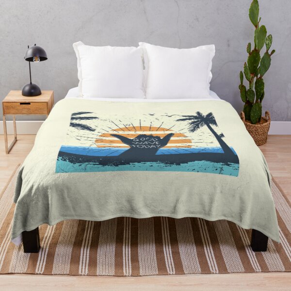 Item preview, Sun, Palm Tree, Ocean, Sea - Dood Wave Today designed and sold by DesignNIO.