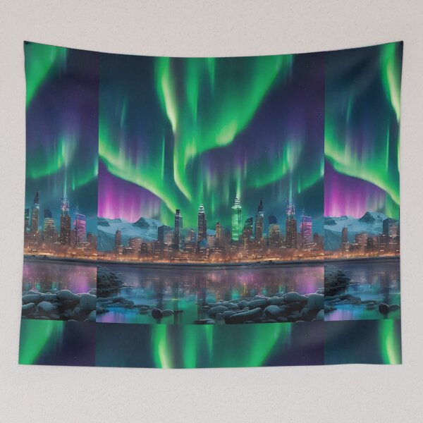 Item preview, Aurora Metropolis designed and sold by Lorets-Designs.