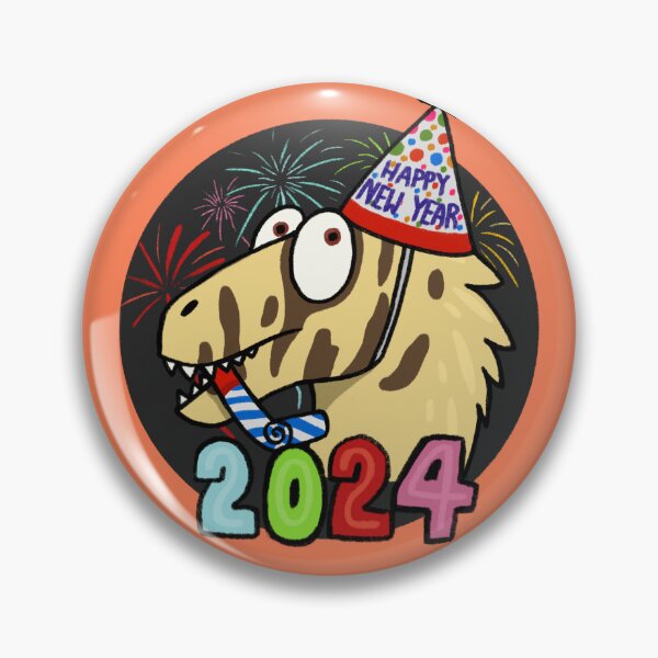 Item preview, paleoartia new year logo designed and sold by Tenontosaurus.