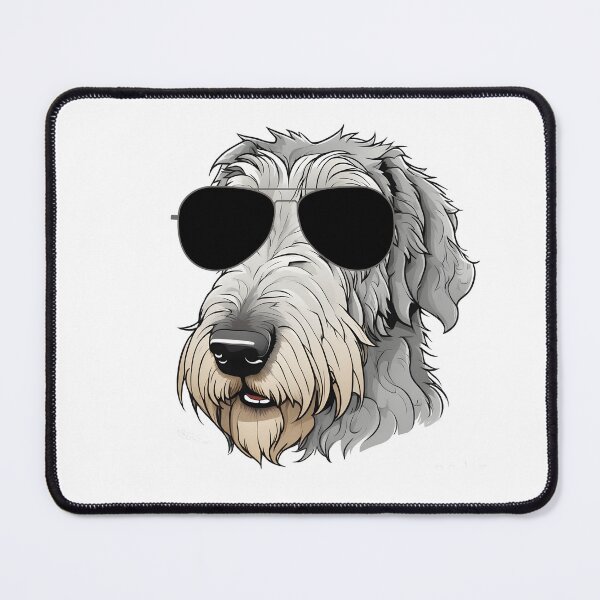 Item preview, Irish Wolfhound Dog Wearing Sunglasses designed and sold by TheAnimalZ00.