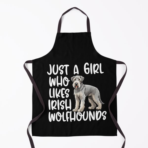 Item preview, Just A Girl Who Likes Irish Wolfhounds designed and sold by TheAnimalZ00.