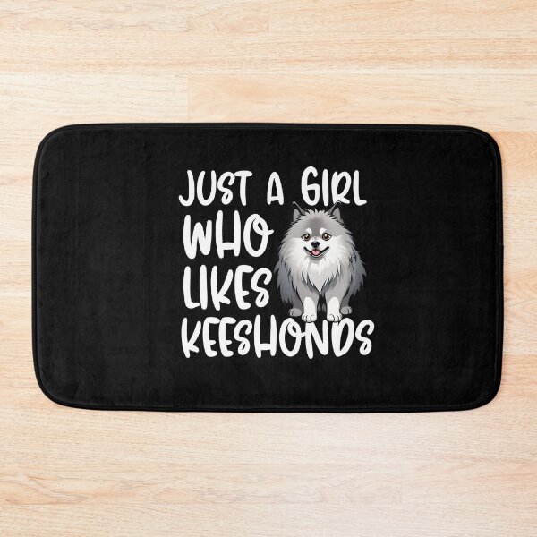 Item preview, Just A Girl Who Likes Keeshonds designed and sold by TheAnimalZ00.