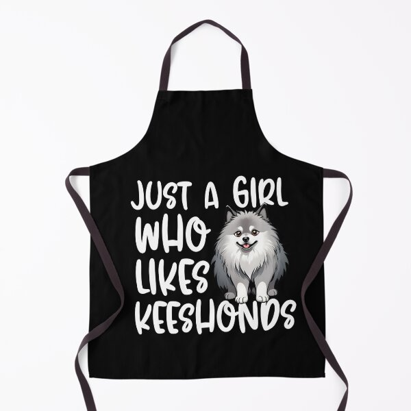 Item preview, Just A Girl Who Likes Keeshonds designed and sold by TheAnimalZ00.