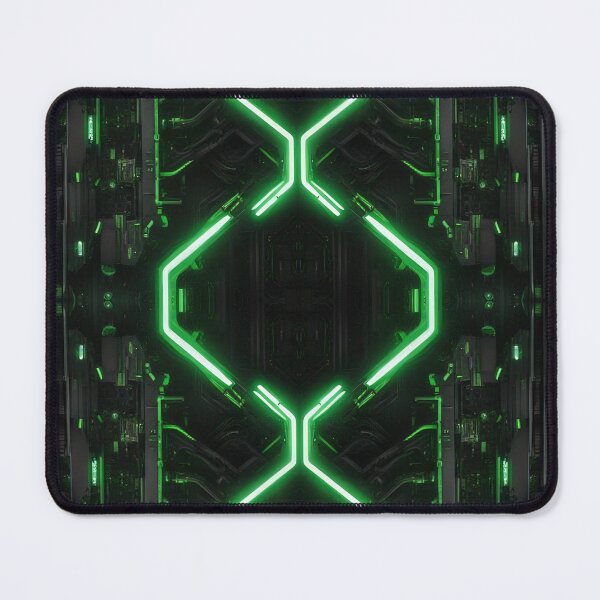 Item preview, Cybernetics - Black and Green - 05 designed and sold by Mystic-Images.