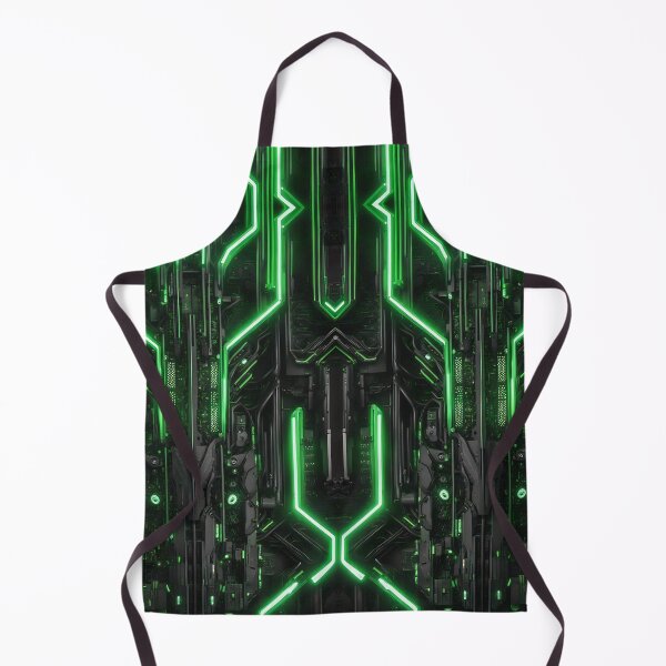 Item preview, Cybernetics - Black and Green - 05 designed and sold by Mystic-Images.