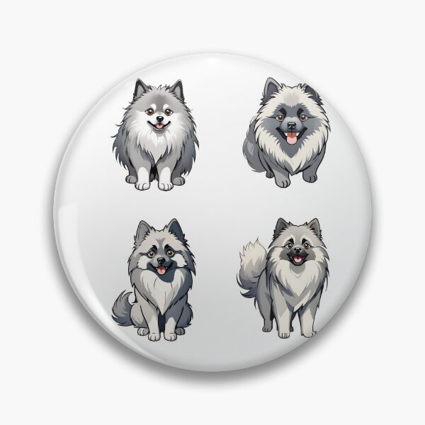 Item preview, Cute Keeshond Dogs designed and sold by TheAnimalZ00.