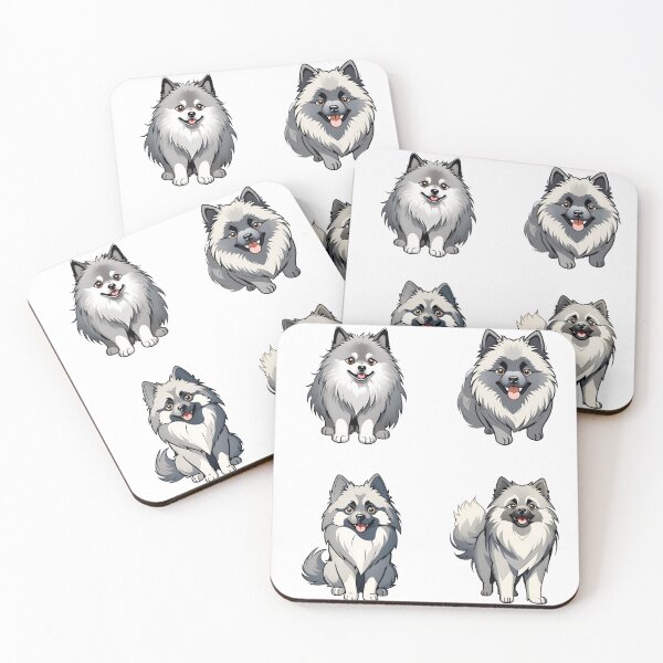 Item preview, Cute Keeshond Dogs designed and sold by TheAnimalZ00.