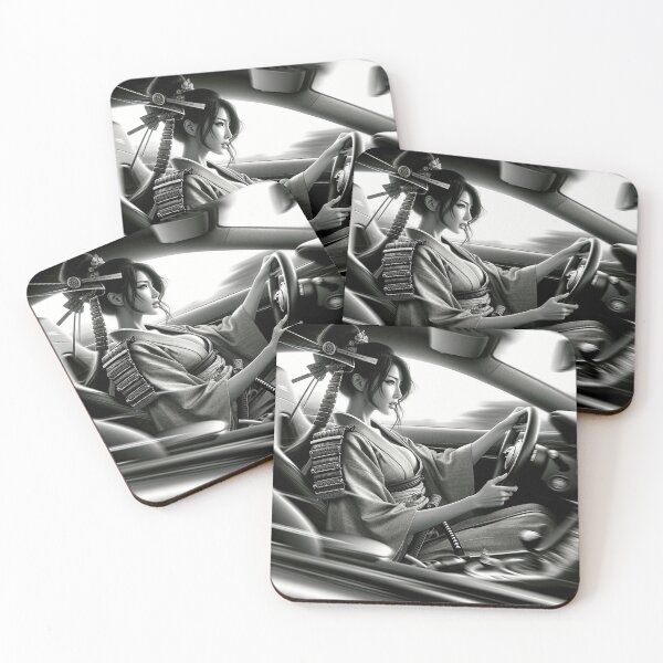 Item preview, Samurai Girl Artwork designed and sold by ArtfulMiller.